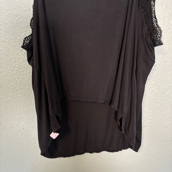 Savage x Fenty Women's Black Lace Cropped Sleep Cami Size 2X Loungewear Pjs - Picture 9 of 9